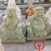 Tượng Thần Tài Thổ Địa đá xanh 20cm