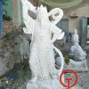 Tượng Tiêu Diện bằng đá trắng