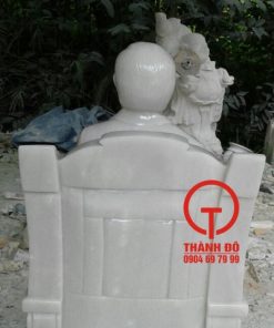 Tượng chân dung đá trắng nguyên khối