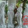 Tượng cô gái 4 mùa bằng đá tự nhiên
