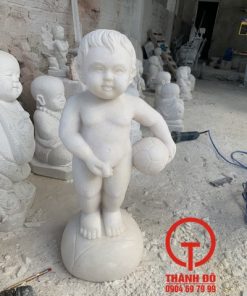 Tượng cu đá bằng đá