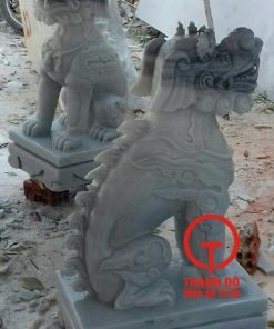 Tượng nghê đá cẩm thạch nguyên khối