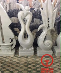 Tượng nghệ thuật bằng đá cẩm thạch trắng