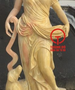 Tượng nghệ thuật đá vàng