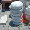 Chân tảng kê cột nhà đá trắng