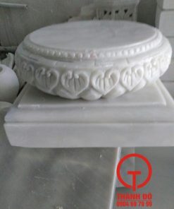Chân tảng kê cột nhà gỗ đá cẩm thạch