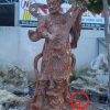 Tượng Tứ Đại Thiên Vương đá đỏ